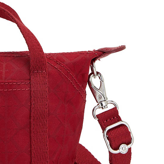 Kipling Art Compact Crossbody Bags Signature Red | CA 1075GS